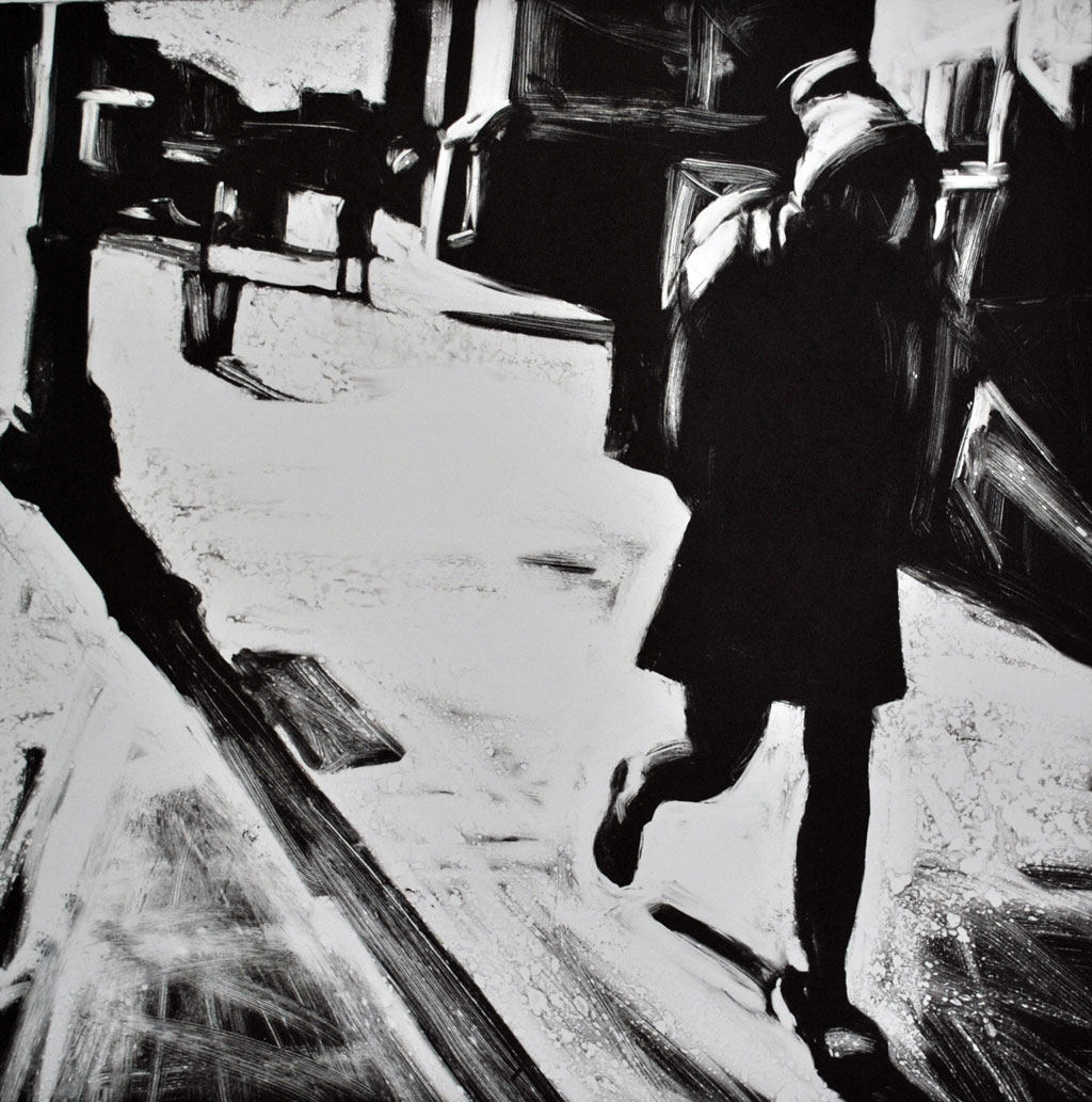 Woman Walking, 7th Ave. South I