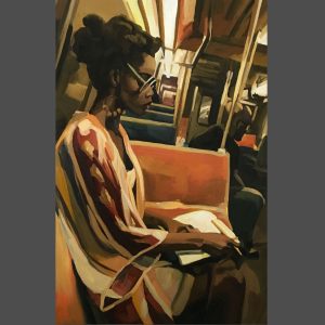 Woman on the Subway